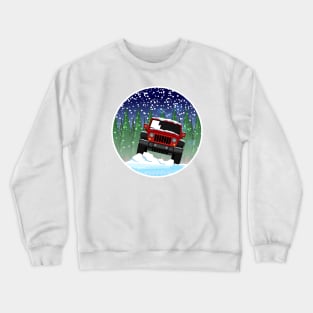 Off Road Snowy Adventure Crewneck Sweatshirt